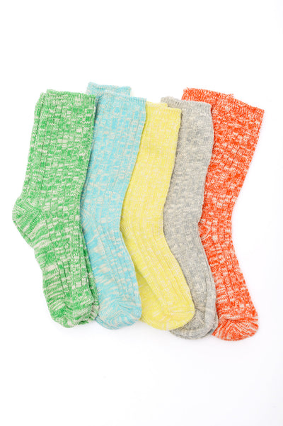 Sweet Socks Heathered Scrunch Socks *5 colors*