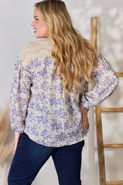 Fields of Lilacs Blouse