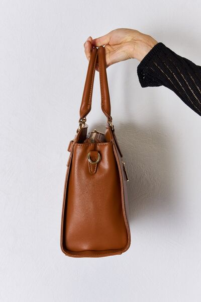 Out and About Vegan Leather Handbag *2 colors*