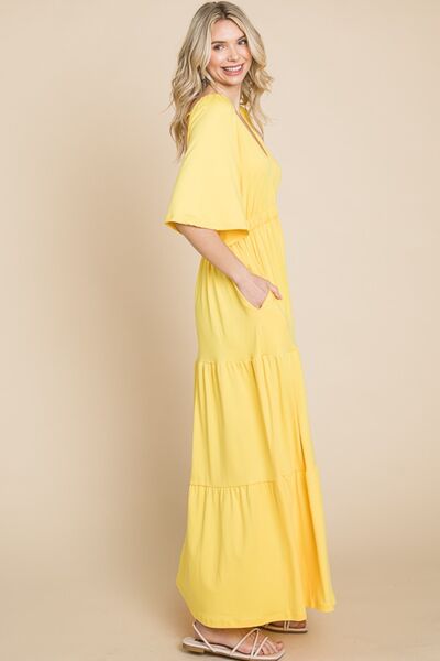 You Are My Sunshine Backless Maxi