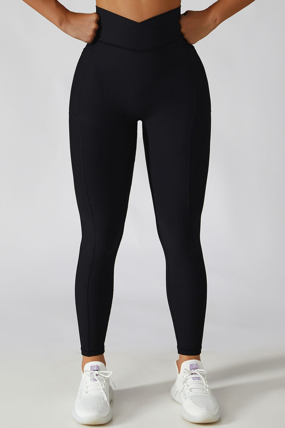 Crossover Waist Active Leggings *8 colors*