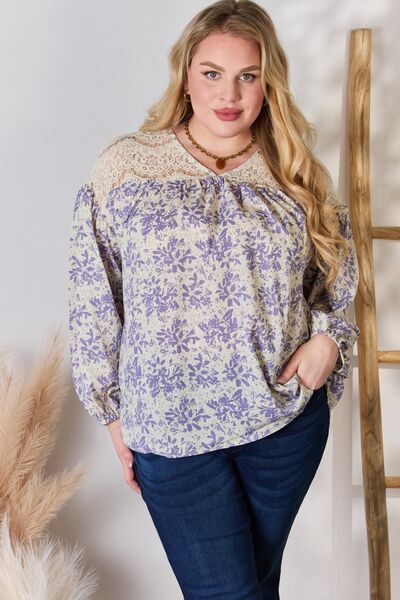 Fields of Lilacs Blouse