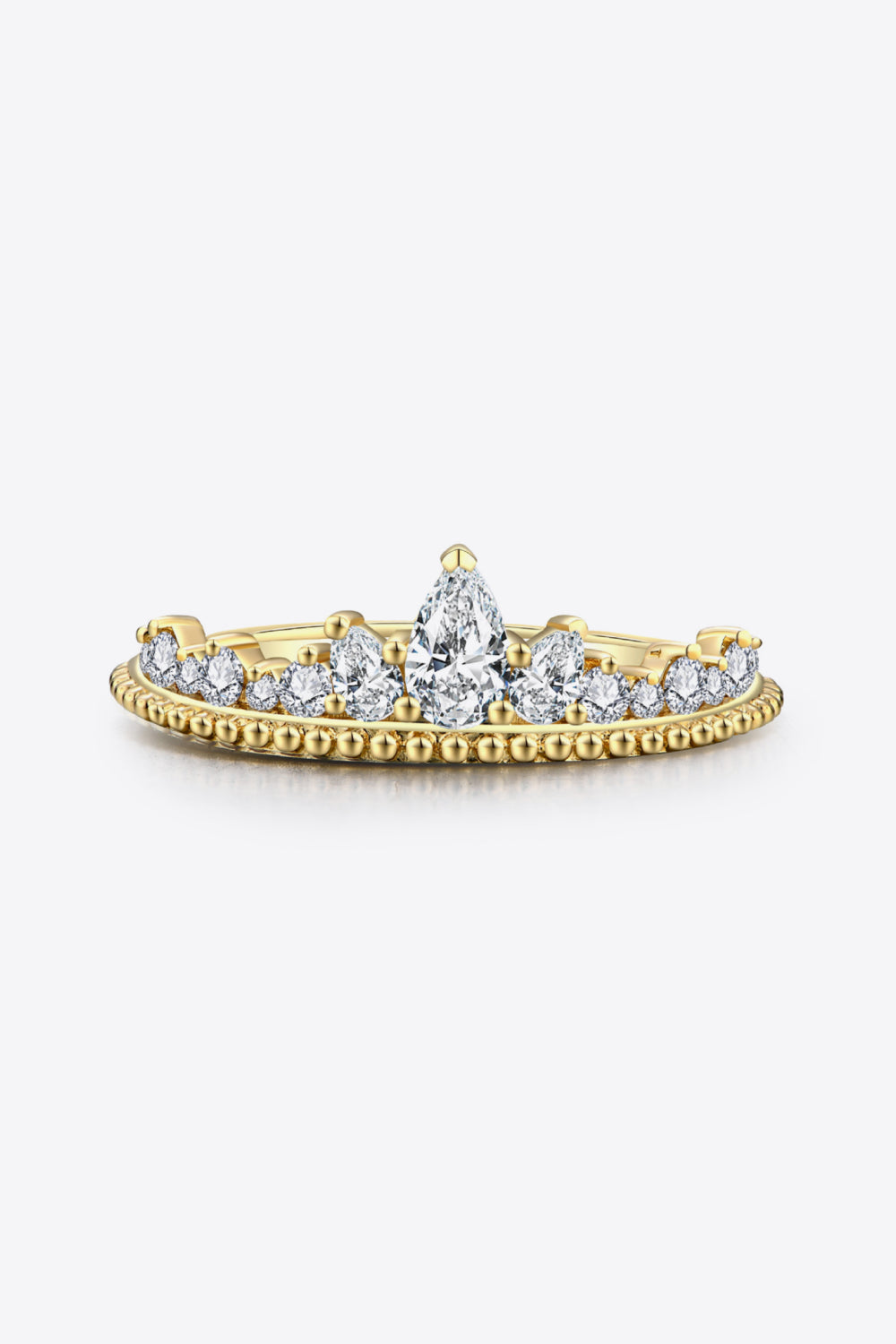 Fit For Royalty Moissanite Ring