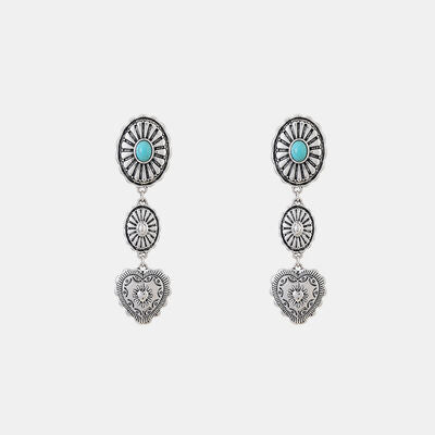 Love And Turquoise Earrings