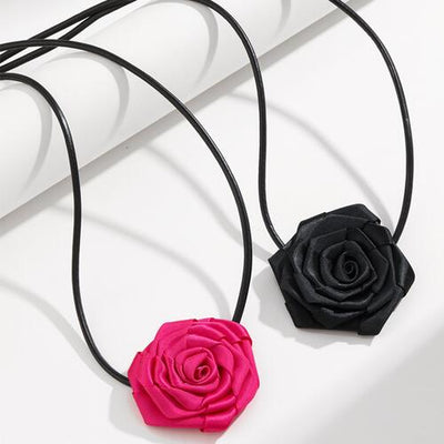Rose Wrap Necklace
