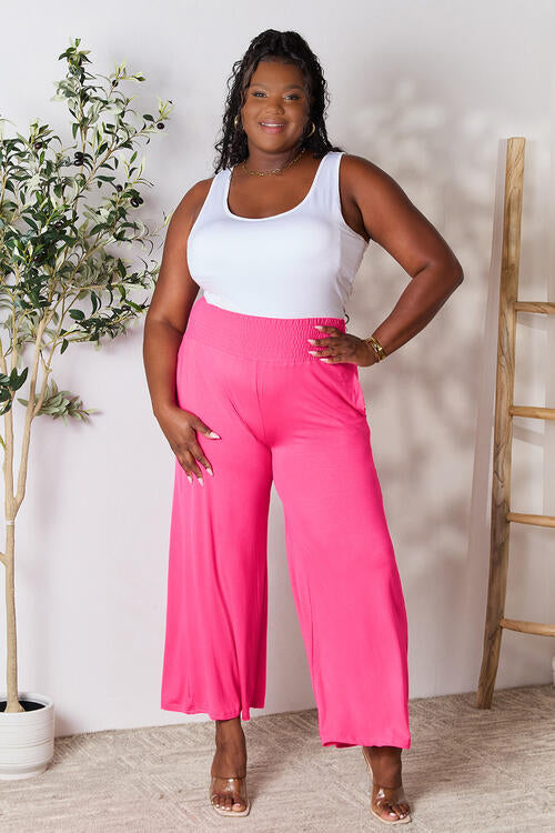 Mix 'n Match Basics Wide Leg Pants