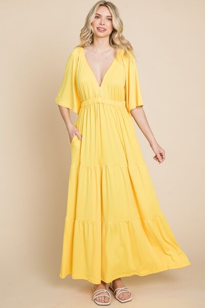 You Are My Sunshine Backless Maxi