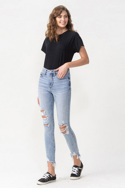 Lovervet Lauren Skinny Jeans - Copper + Rose