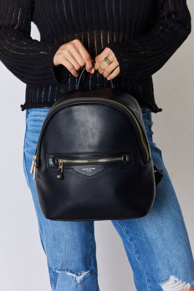 Classic Chic Vegan Leather Backpack