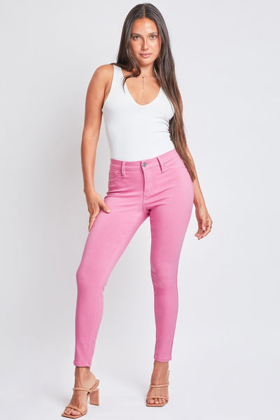 Quinn Hyperstretch Skinny Pants in Pink