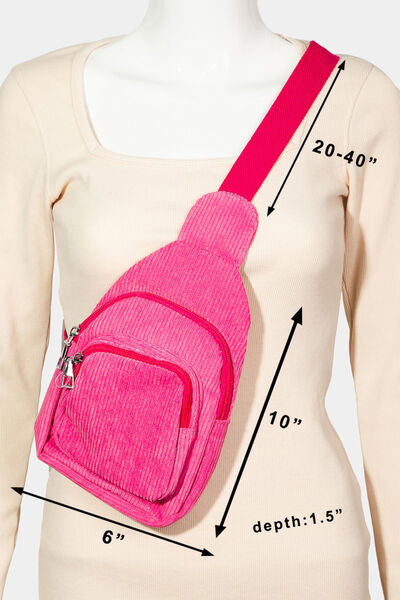 Simple Cord Sling Bag *3 colors*