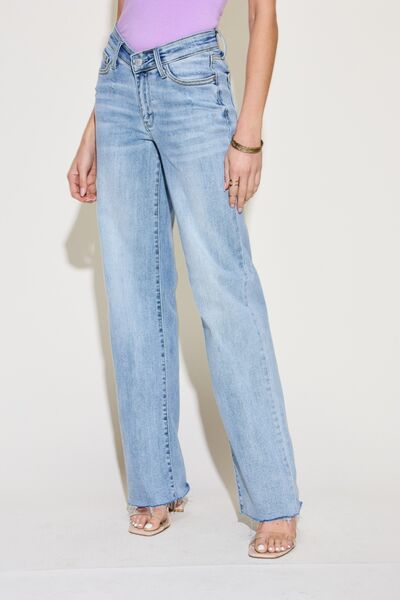 Judy Blue Vee Straight Jeans