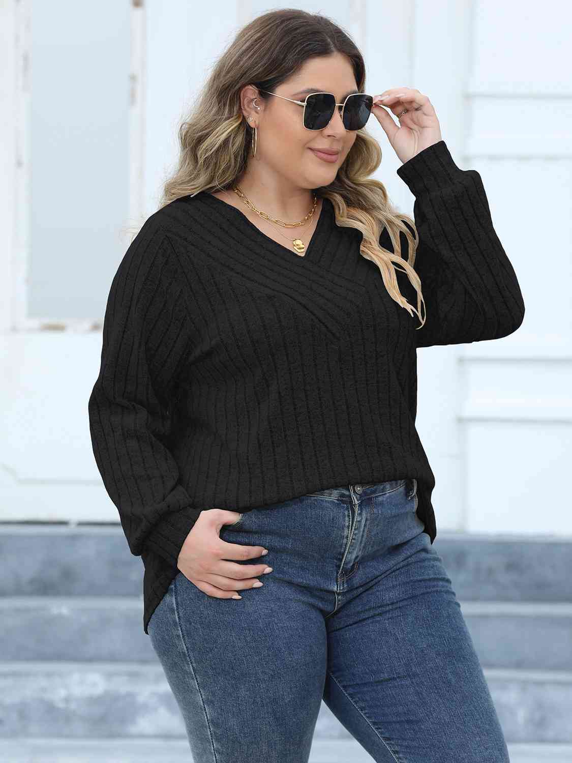 Simple Chic  Long Sleeve Top