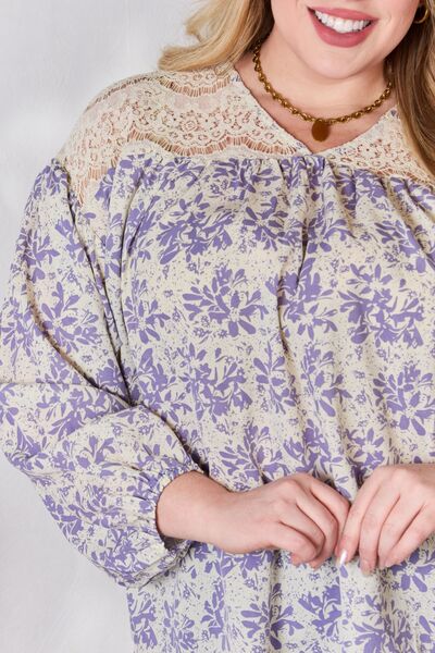 Fields of Lilacs Blouse