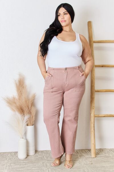 RISEN Rosa Ankle Flare Jeans
