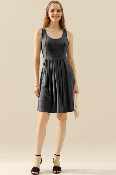 Everyday Sleeveless Dress with Pockets *10 colors*