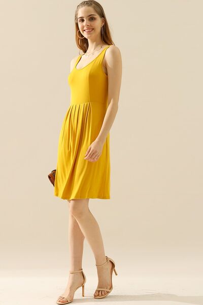 Everyday Sleeveless Dress with Pockets *10 colors*