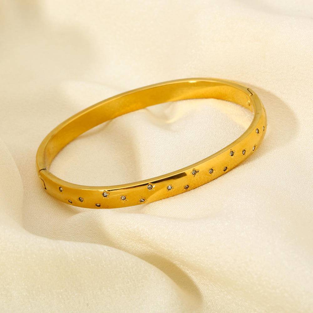 Stay Golden Bangle (With Box) *FINAL SALE*