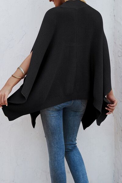 Wrapped in Sophistication Cape Sleeve Sweater