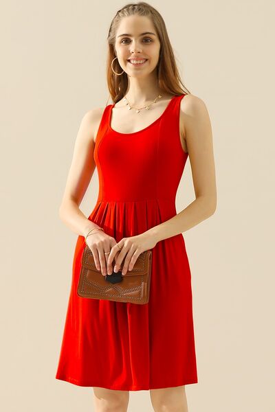 Everyday Sleeveless Dress with Pockets *10 colors*