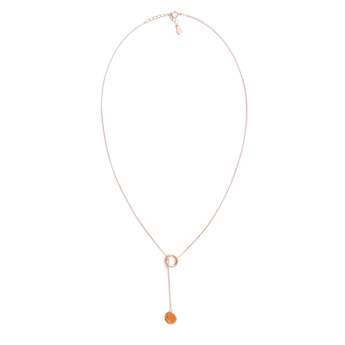 Show Your Love Rose Gold Necklace - Copper + Rose